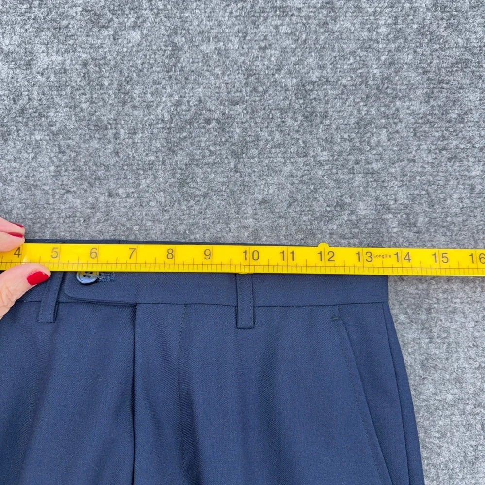 Berragamo Boys Suit Collection Italia‎ Navy Blue Dress Pants Size 14